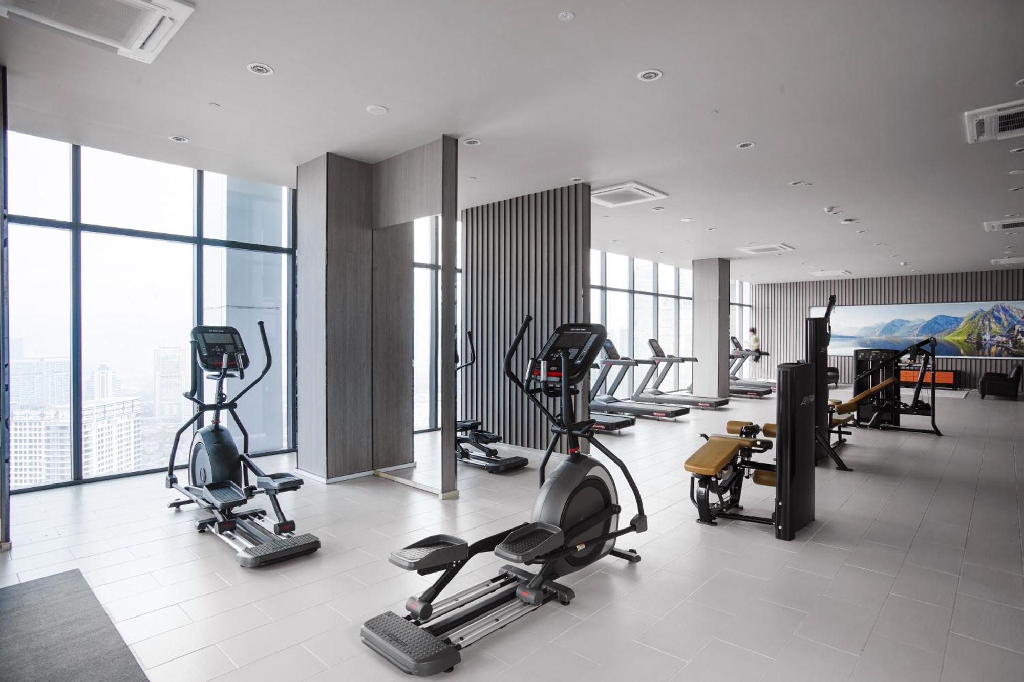 The Face Style Hotel Kuala Lumpur Dış mekan fotoğraf A gym in a condominium
